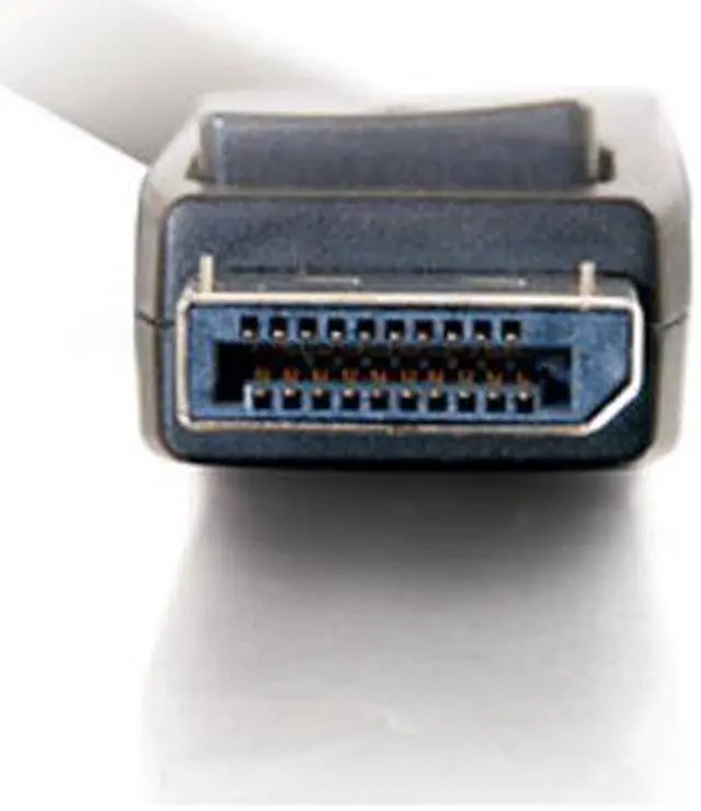 Alt view image 2 of 3 - Cables To Go 54001 6.56 ft. Black Connector 1: Molex (LP4) Male,   Connector 2: Molex (LP4) Male DisplayPort 1.1 Cable with Latches