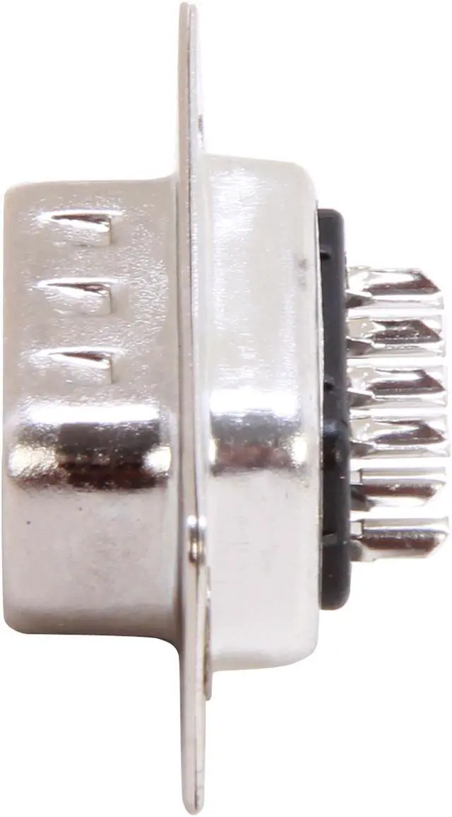 Alt view image 3 of 5 - C2G 01557 DB9 Male D-Sub Solder Connector, Gold