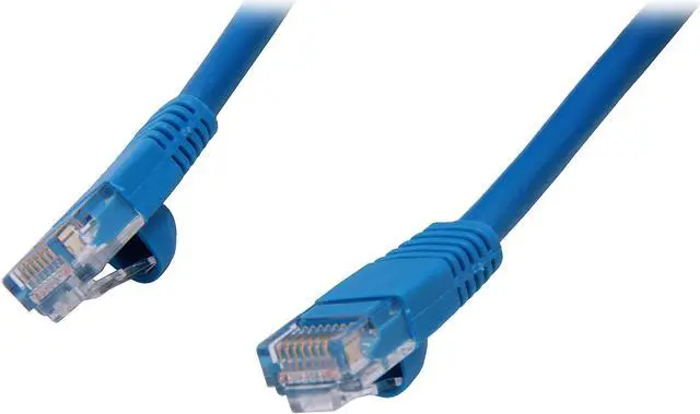 Main image of C2G 15200 Cat5e Cable - Snagless Unshielded Ethernet Network Patch Cable, Blue (10 Feet, 3.04 Meters)