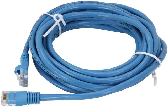 Alt view image 2 of 3 - C2G 15206 Cat5e Cable - Snagless Unshielded Ethernet Network Patch Cable, Blue (14 Feet, 4.26 Meters)