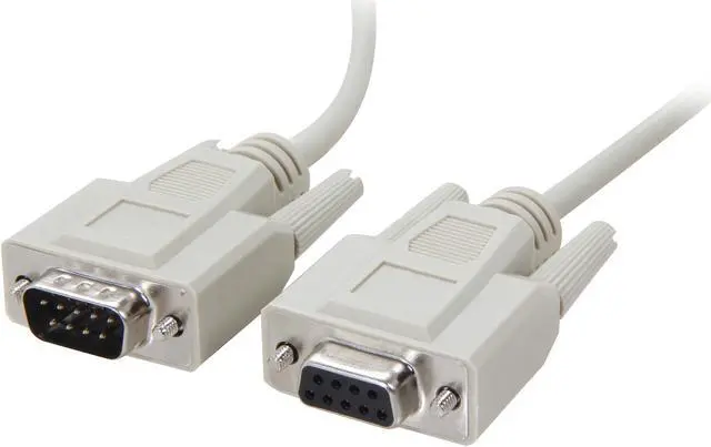 Main image of C2G 25201 DB9 M/F Serial RS232 Extension Cable, Beige (3 Feet, 0.91 Meters)
