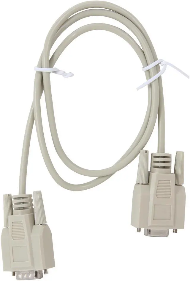 Alt view image 2 of 3 - C2G 25201 DB9 M/F Serial RS232 Extension Cable, Beige (3 Feet, 0.91 Meters)
