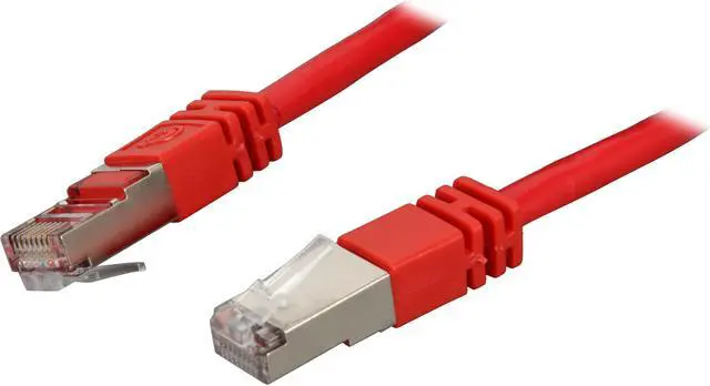 Main image of C2G 27267 Cat5e Cable - Snagless Shielded Ethernet Network Patch Cable, Red (25 Feet, 7.62 Meters)
