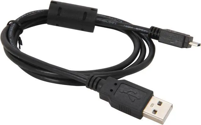 Alt view image 2 of 3 - C2G 27364 Micro USB Cable - USB 2.0 A Male to Micro-USB B Male Cable, Black (3.3 Feet, 1 Meter)