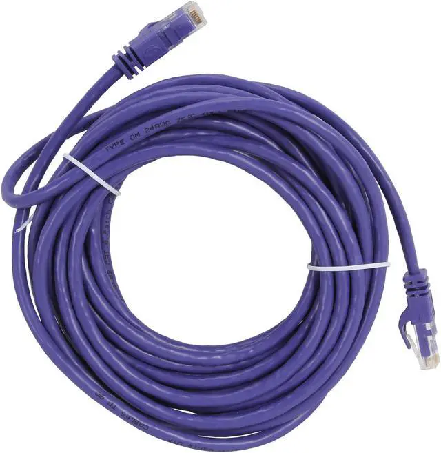 Alt view image 2 of 3 - C2G 27805 Cat6 Cable - Snagless Unshielded Ethernet Network Patch Cable, Purple (25 Feet, 7.62 Meters)