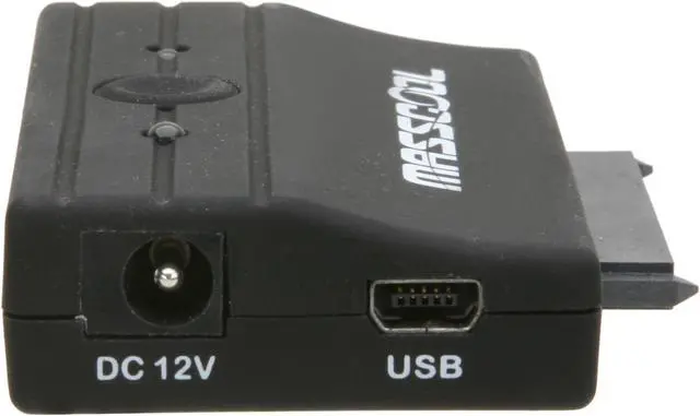 Alt view image 3 of 5 - MASSCOOL ADT-US007 USB 3.0 to 2.5"/3.5"SATA HDD Adapter