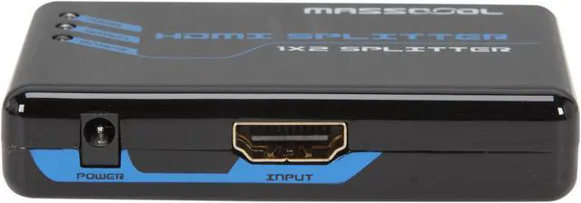 Alt view image 2 of 7 - MASSCOOL AHS-102 HDMI SPLITTER 1x2 (1in 2 Out)