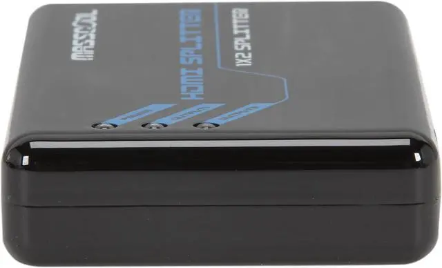 Alt view image 3 of 7 - MASSCOOL AHS-102 HDMI SPLITTER 1x2 (1in 2 Out)