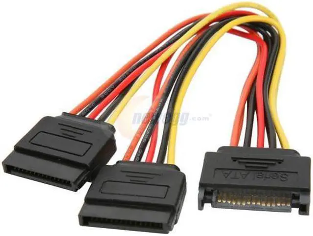 Alt view image 2 of 3 - Athena Power CABLE-YSATA2 8 in. SATA II Y cable