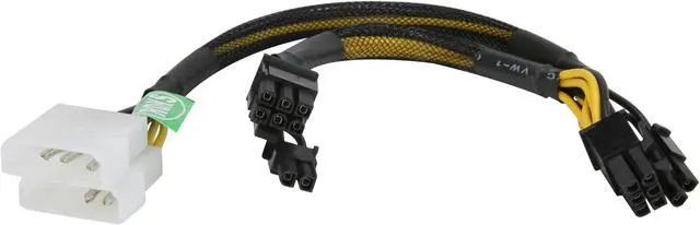 Main image of Athena Power CABLE-MPCIE4628 6 in. / 8 in.  Cable Male to Male