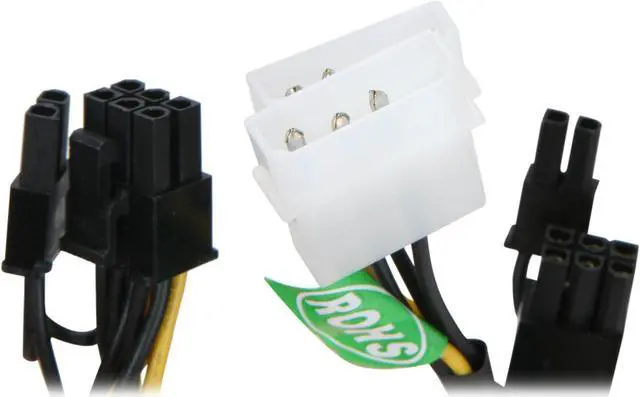 Alt view image 3 of 3 - Athena Power CABLE-MPCIE4628 6 in. / 8 in.  Cable Male to Male