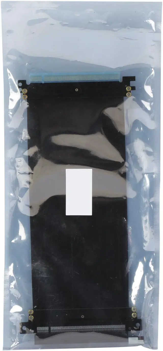 Alt view image 4 of 4 - Athena Power 200mm/7.87" CABLE-PCIE16A1-20V2 GPU Server / Gaming PCI-E x16 to x16 3.0 Extender Riser Cable Female to Male