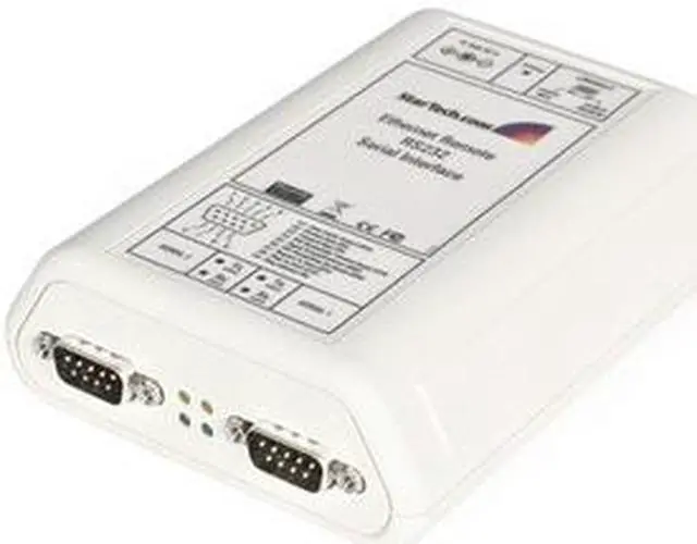 Main image of StarTech.com NETRS232_2 2 Port RS-232 Serial Ethernet IP Adapter (Device Server, Console Server)