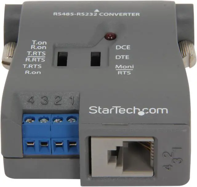 Alt view image 2 of 5 - StarTech.com STARTECH RS-232 to RS-485/422 Serial Converter