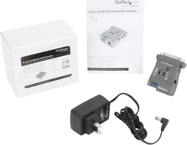 Alt view image 5 of 5 - StarTech.com STARTECH RS-232 to RS-485/422 Serial Converter