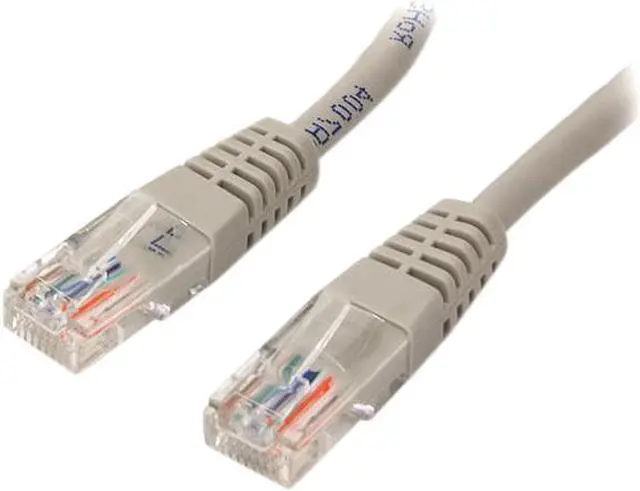 Main image of StarTech.com M45PATCH10GR 10 ft. Cat 5E Gray Network Cable