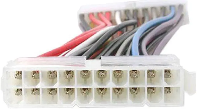 Alt view image 2 of 3 - StarTech 6in 20 Pin ATX Power Supply to 24 Pin Motherboard Adapter