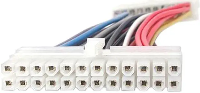 Alt view image 3 of 3 - StarTech 6in 20 Pin ATX Power Supply to 24 Pin Motherboard Adapter