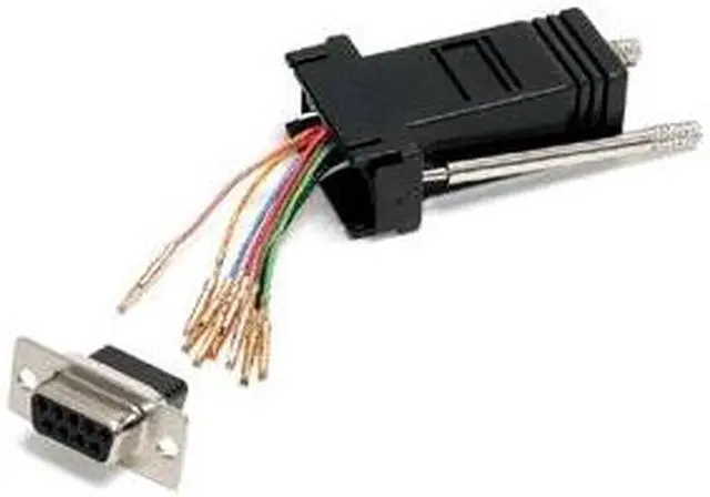 Main image of StarTech.com GC98FF DB9 to RJ45 Modular Adapter - F/F