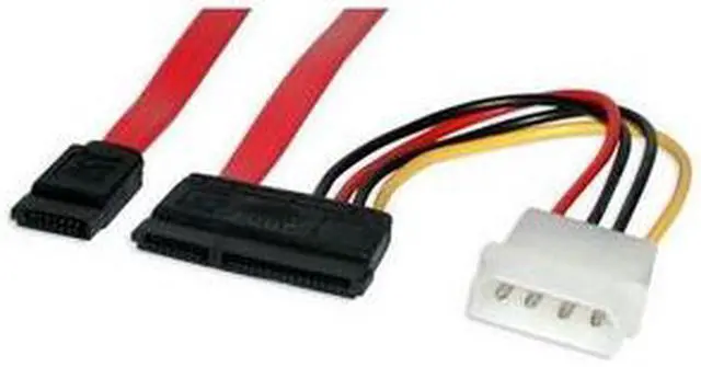 Main image of StarTech.com SATA18POW 1.5 ft. SATA Serial ATA Data and Power Combo Cable