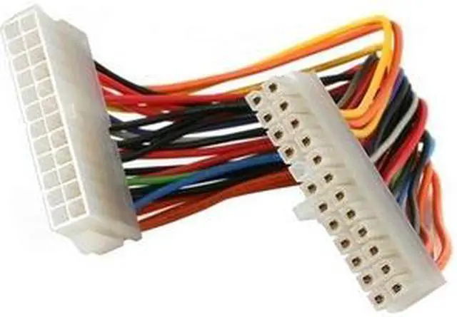 Main image of StarTech.com ATX24POWEXT 8 in. Power Extension Cable for 24 pin ATX 2.01 Motherboards Female to Male