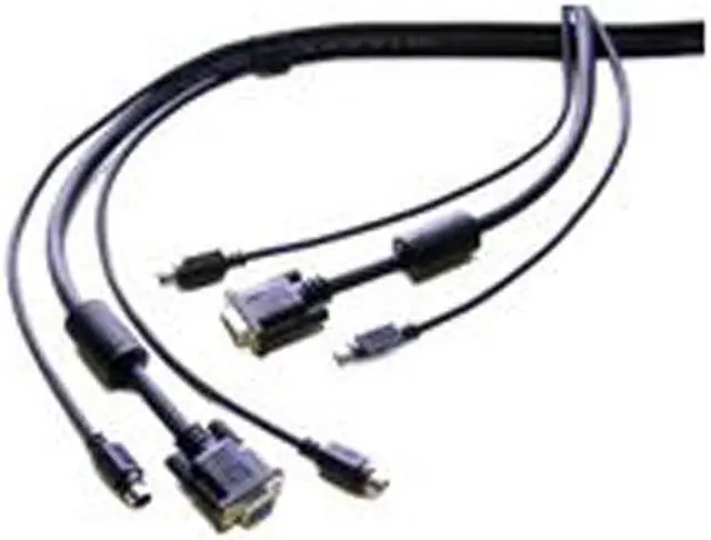 Main image of StarTech.com 35 ft. PS/2-Style 3-in-1 KVM Switch Cable SVPS23N135