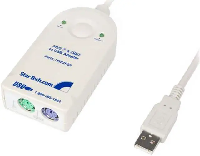 Main image of StarTech USB to PS/2 Keyboard and Mouse Adapter Cable