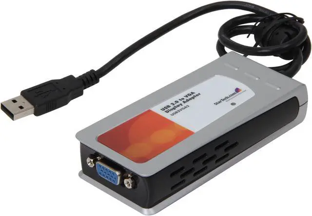 Main image of StarTech.com USB2VGA2 USB VGA External Dual or Multi Monitor Video Adapter - High Resolution