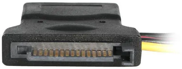 Alt view image 2 of 3 - StarTech.com LP4SATAFMD 4.7 in. LP4 to SATA 15 Pin Power Adapter with Floppy Power