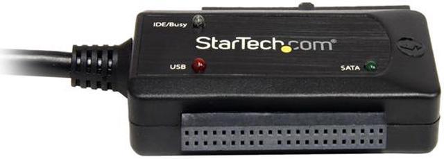 StarTech.com USB2SATAIDE USB 2.0 to SATA/IDE Combo Adapter for 2.5/3.5  SSD/HDD 
