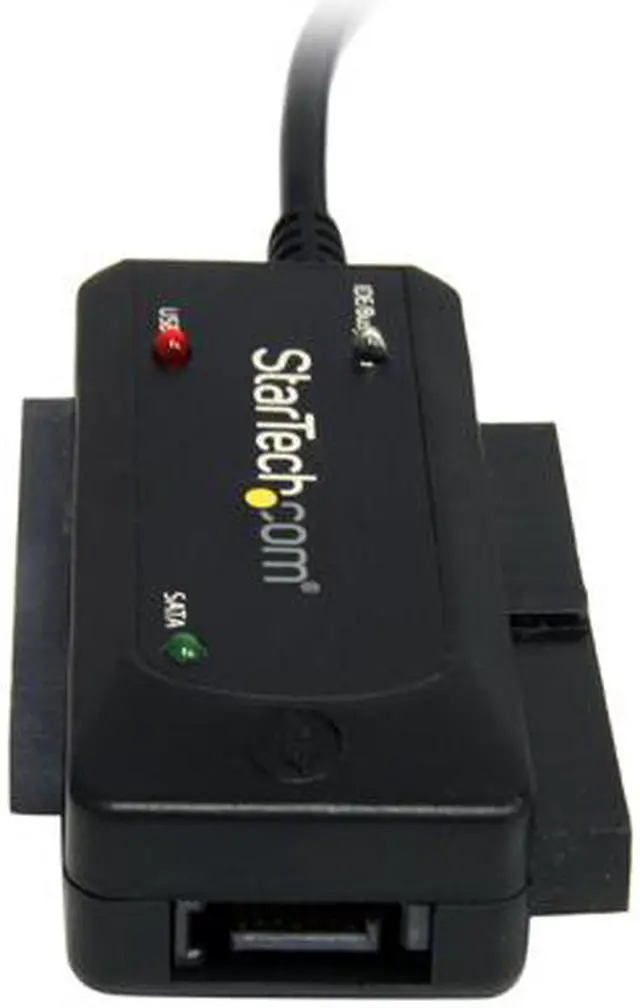 Alt view image 4 of 8 - StarTech.com USB2SATAIDE USB 2.0 to SATA/IDE Combo Adapter for 2.5/3.5" SSD/HDD