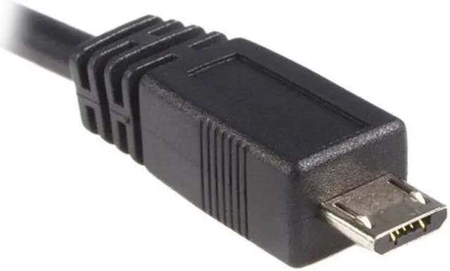 Alt view image 2 of 4 - StarTech.com UUSBHAUB10 Black USB A to MicroUSB B Cable