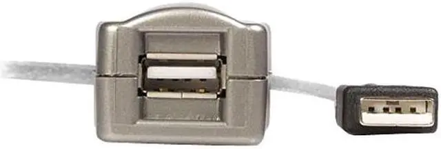 Alt view image 2 of 3 - StarTech USB2FAAEXT15 15 ft. USB 2.0 Active Extension Cable - M/F