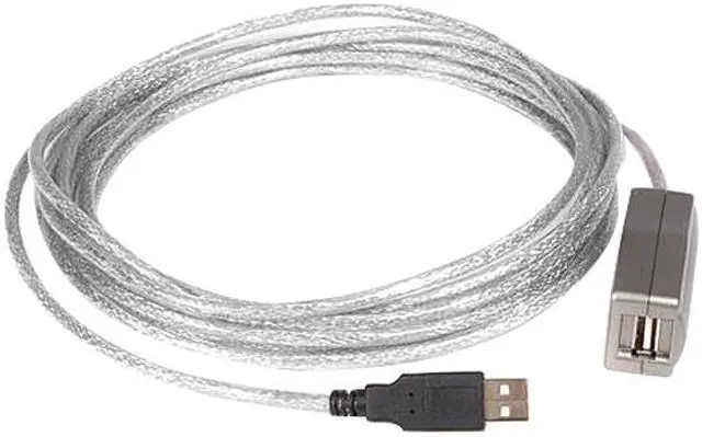 Alt view image 3 of 3 - StarTech USB2FAAEXT15 15 ft. USB 2.0 Active Extension Cable - M/F