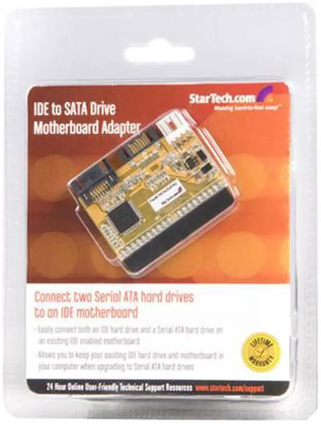 Alt view image 5 of 5 - StarTech.com PATA2SATA2 IDE to SATA Adapter Converter