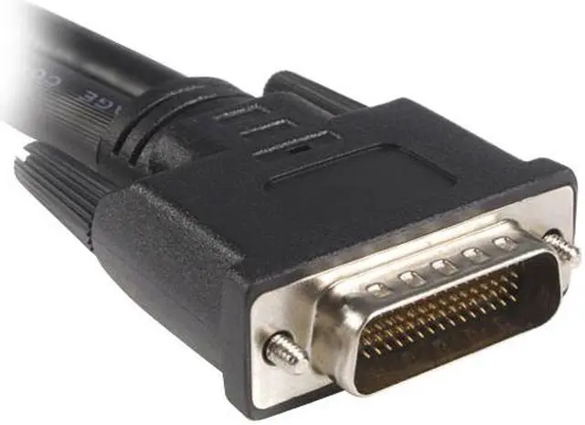 Alt view image 2 of 3 - StarTech.com DMSDVIVGA1 Black Male to Female LFH 59 Male to Female DVI I VGA DMS 59 Cable