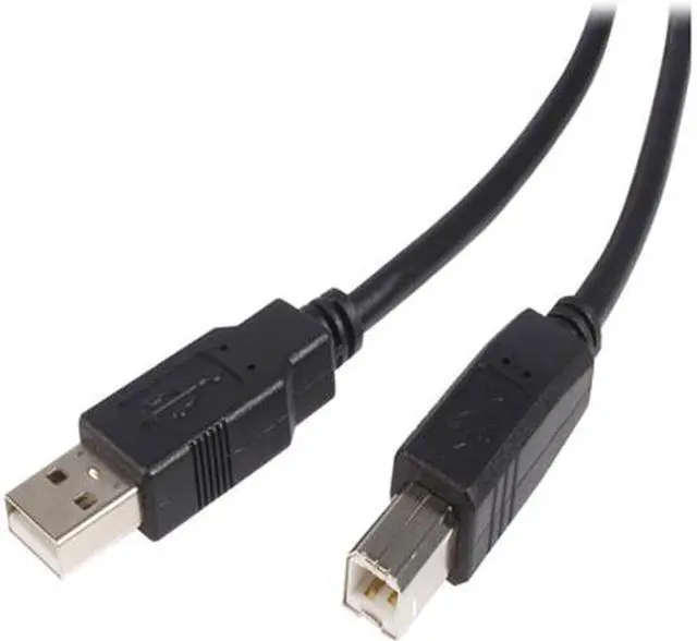 Main image of StarTech.com USB2HAB10 10 ft. USB 2.0 Certified A to B Cable - M/M - 10 ft. Type A to B USB Cable - 10 ft. A to B USB 2.0 Cable
