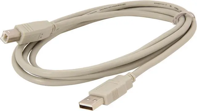 Alt view image 2 of 3 - StarTech.com USBFAB_6 Beige USB 2.0 A to B Cable - M/M