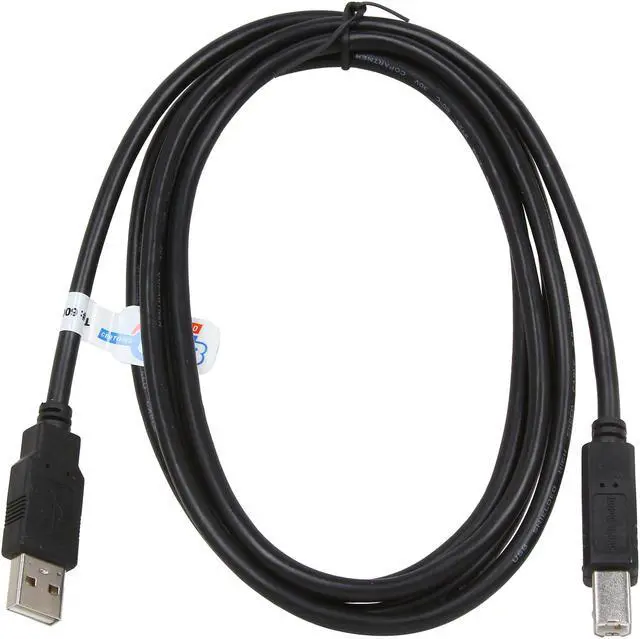 Alt view image 2 of 3 - StarTech.com USB2HAB6 6 ft USB 2.0 Certified A to B Cable - M/M - 2m USB A to B Cable