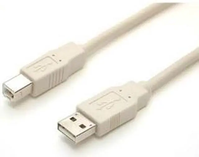 Main image of StarTech.com USBFAB_10 Beige Beige A to B USB 2.0 Cable - M/M