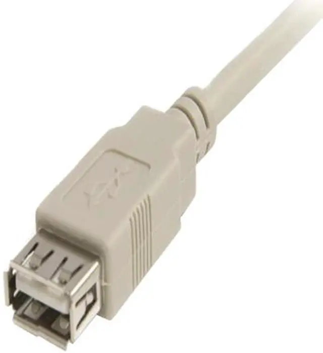 Alt view image 3 of 3 - StarTech.com USBEXTAA10 Beige USB 2.0 Extension Cable A to A