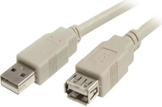 Main image of StarTech.com USBEXTAA10 Beige USB 2.0 Extension Cable A to A