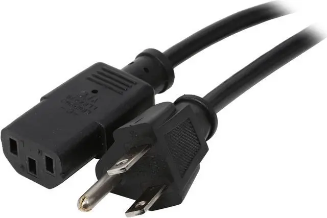 Main image of StarTech.com PXT101 6ft Standard Computer Power Cord - NEMA5-15P to C13
