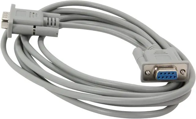 Alt view image 2 of 3 - StarTech.com Model SCNM9FM 10 ft. DB9 RS232 Serial Null Modem Cable Female to Male