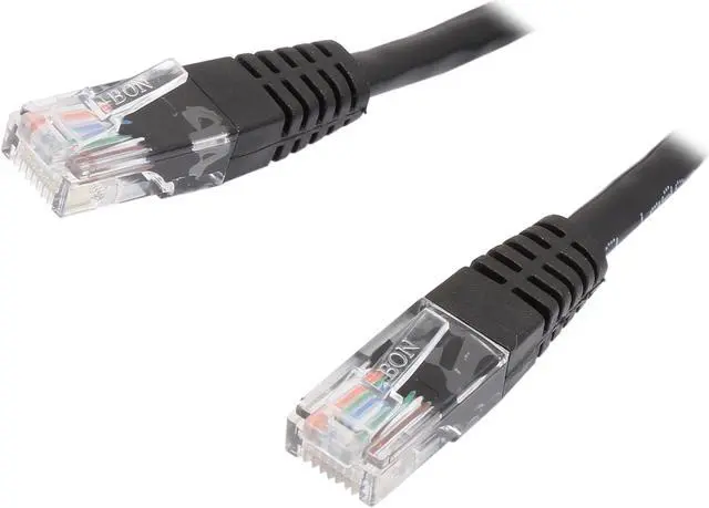 Main image of StarTech.com M45PATCH25BK 25 ft. Cat 5E Black UTP Patch Cable