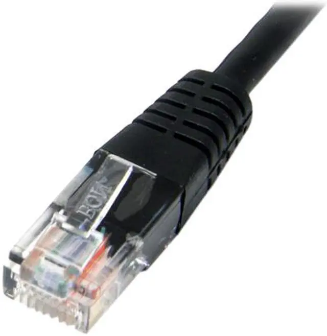 Alt view image 2 of 2 - StarTech.com M45PATCH6BK 6 ft. Cat 5E Black UTP Patch Cable