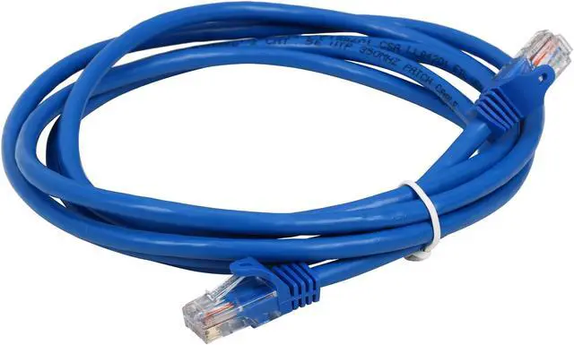 Alt view image 2 of 3 - StarTech.com RJ45PATCH7 7 ft. Cat 5E Blue Snagless UTP Patch Cable