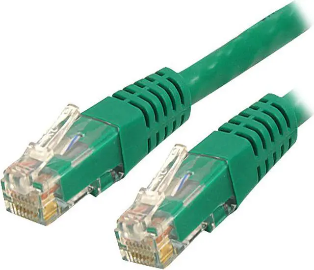 Main image of StarTech.com C6PATCH7GN 7 ft. Cat 6 Green Molded UTP Patch Cable