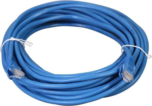 Alt view image 2 of 3 - StarTech.com RJ45PATCH35 35 ft. Cat 5E Blue Snagless UTP Patch Cable