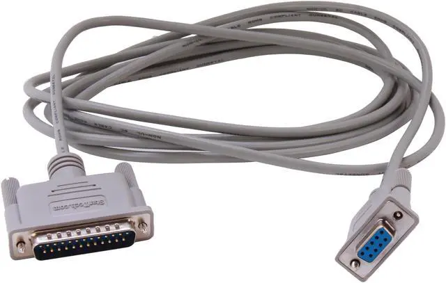 Alt view image 2 of 3 - StarTech.com Model SCNM925FM Cross Wired DB9 to DB25 Serial Null Modem Cable - F/M